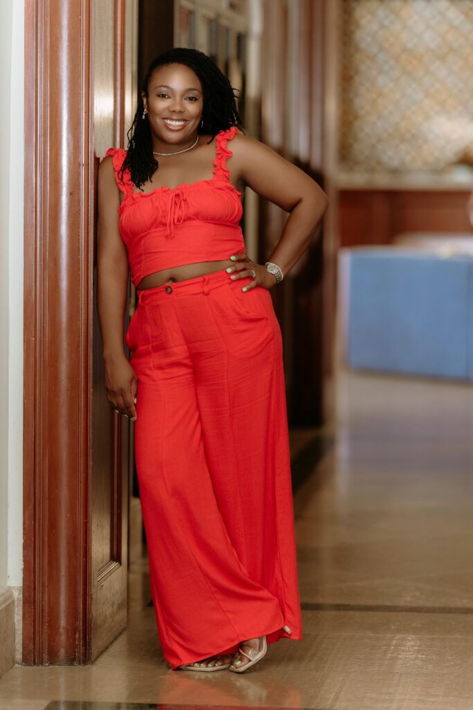 Kourtni Sampson, founder of Read With Kourtni